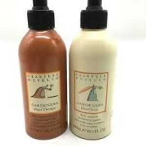 New Crabtree Evelyn Gardeners hand Cream & Wash